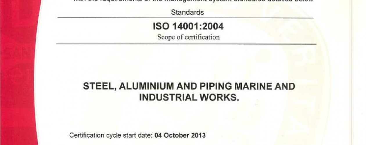 GENE EPE &#8211; ISO 14001:2004