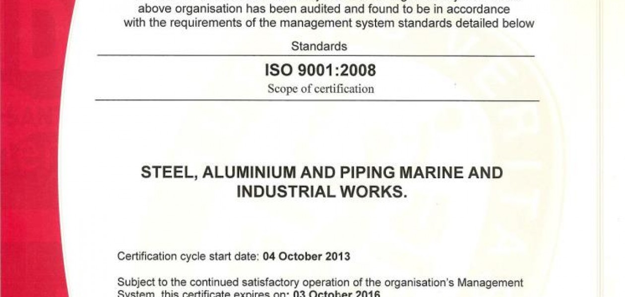 GENE EPE – ISO 9001:2008